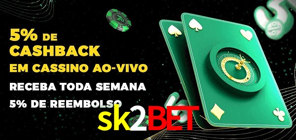Promoções do cassino ao Vivo sk2bet